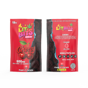 Classic Cherry 500mg – Tear Drop Gummies